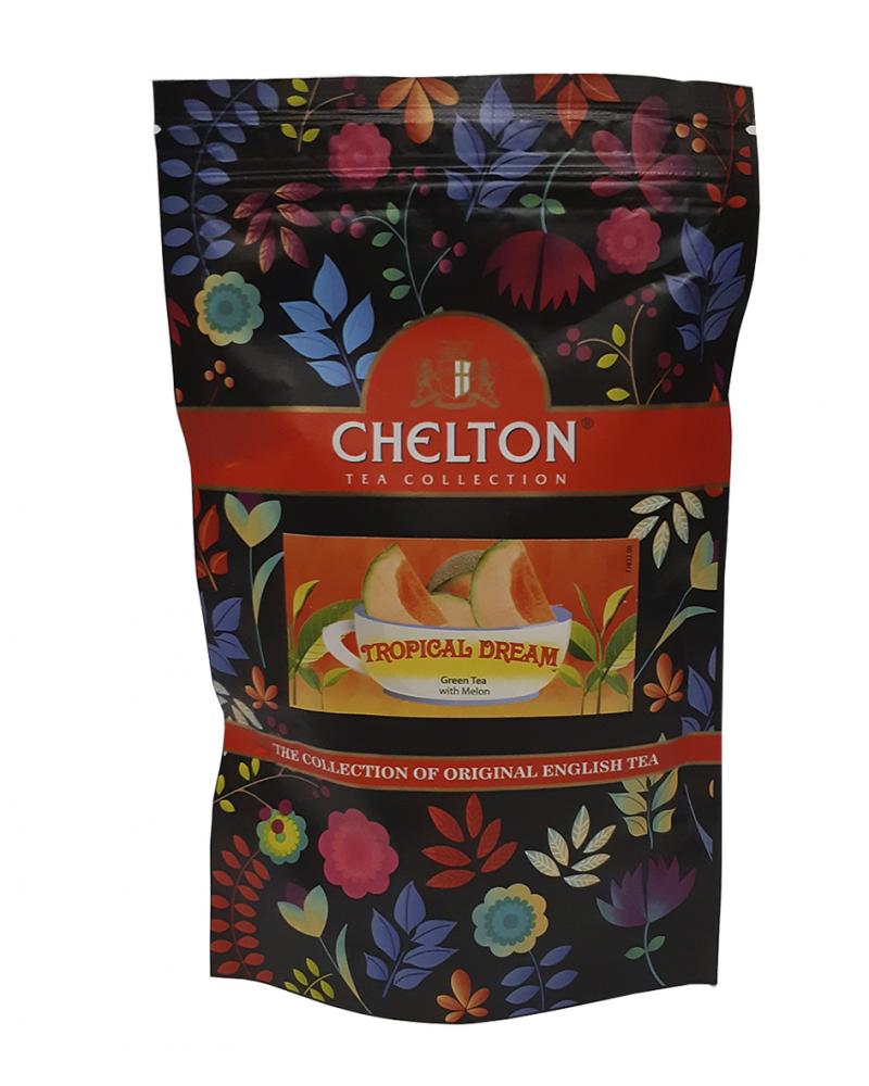 Чай зеленый с ароматом дыни Chelton Tropical Dream 90 г (52950)