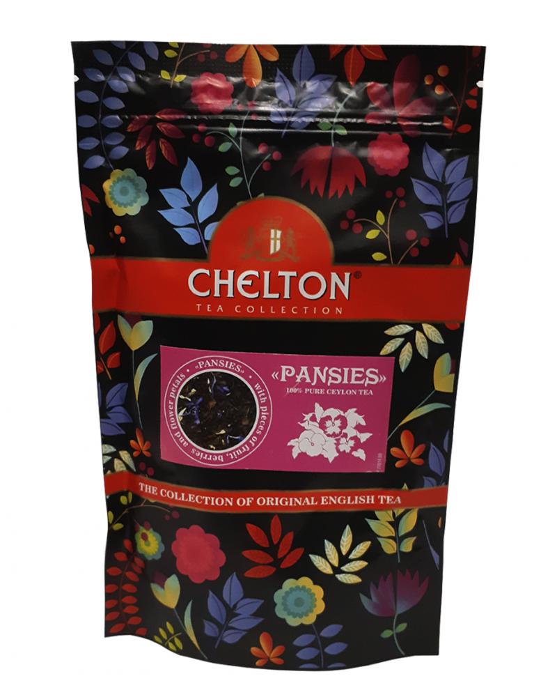 Чай черный с ароматом лесных ягод и малины Chelton Pansies 90 г (52946)
