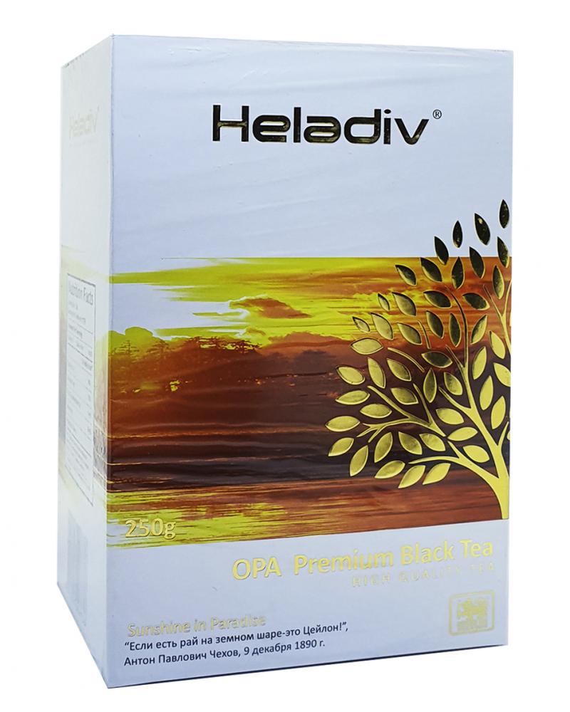 Чай чорний крупнолистовий Heladiv OPA Premium 250 г (1507)