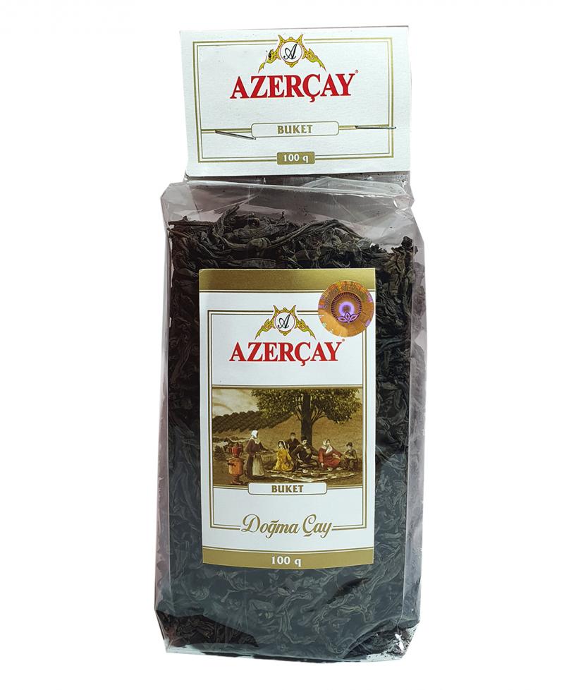 Чай Азерчай Букет чорний 100 г в м'якій упаковці (755)