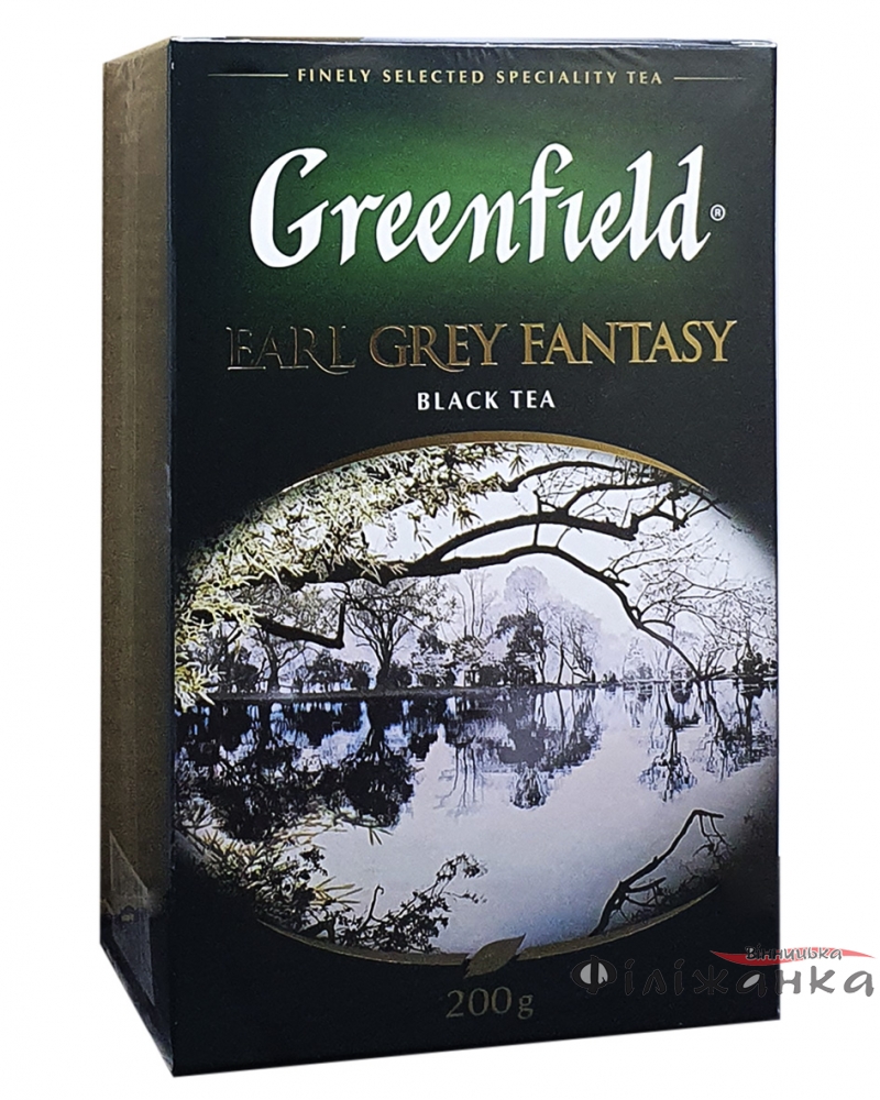 Чай Greenfield Earl Grey Fantasy черный с цедрой цитрусовых и ароматом бергамота 200 г (699)