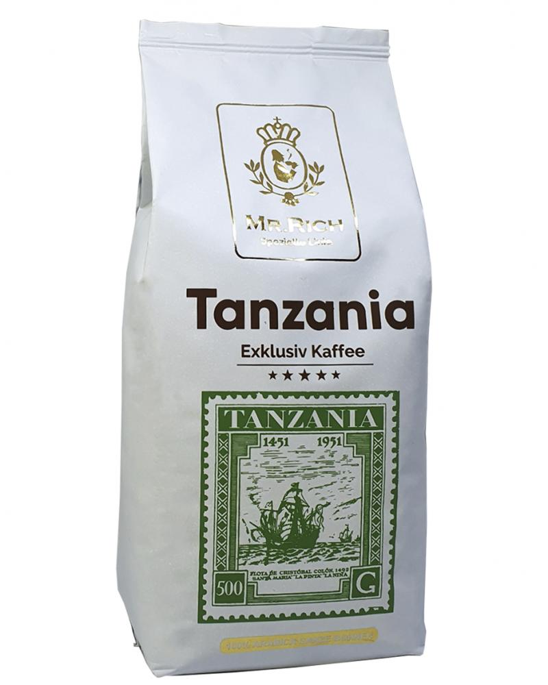 Кава Mr.Rich Spezielle Linie Tanzania Exklusiv Kaffee зерно 500 г (53568)