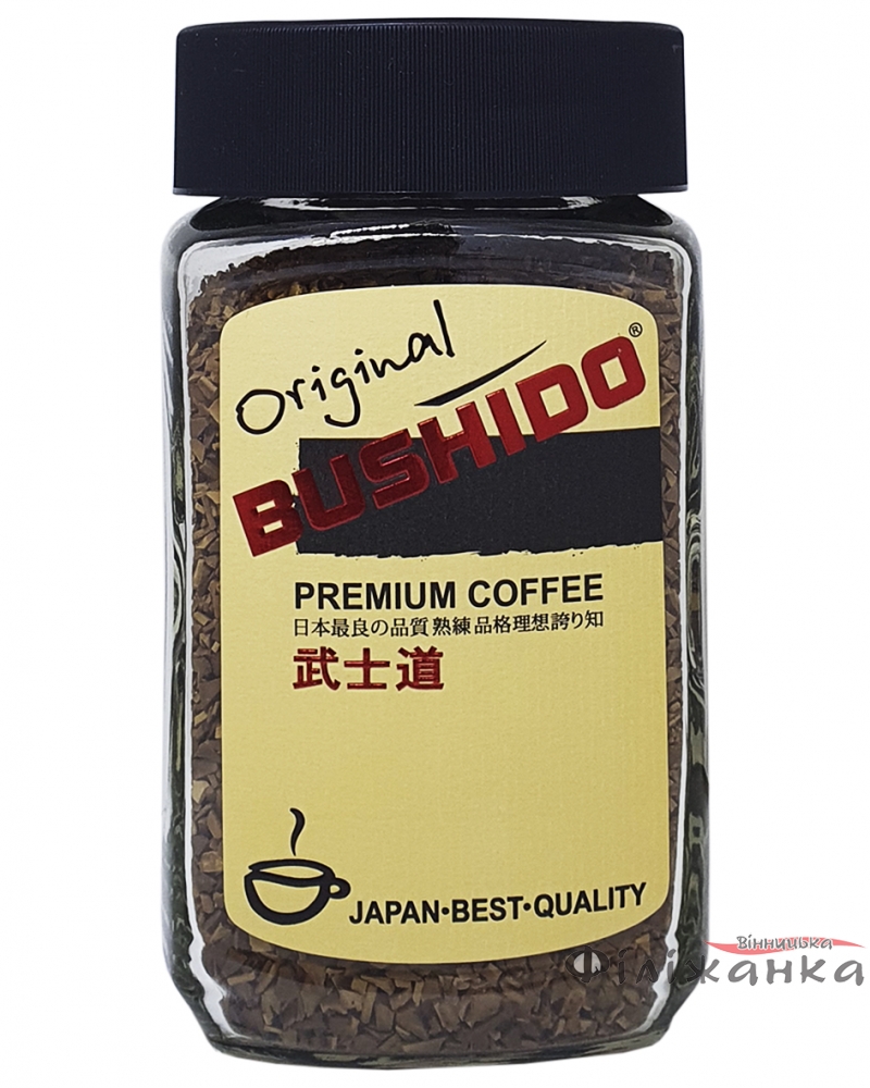 Кофе Bushido Original растворимый 100 г в стеклянной банке (419)