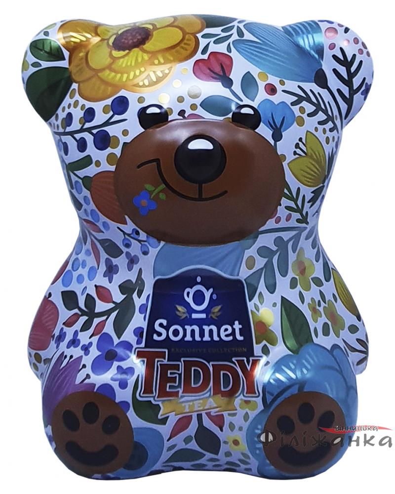 Чайный набор Sonnet Teddy Цветочный 25 х 2 г в металлической банке (54531)