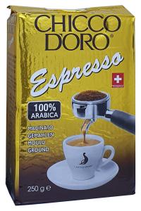 Кофе молотый Chicco D'oro Espresso 100% arabica 250 г (52013)