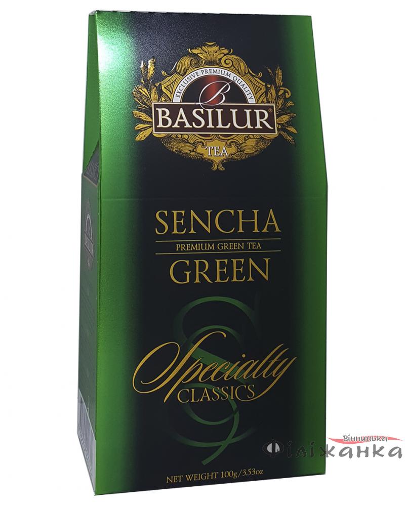 Чай Basilur зеленый Избранная Классика Сенча 100 г  (54896)
