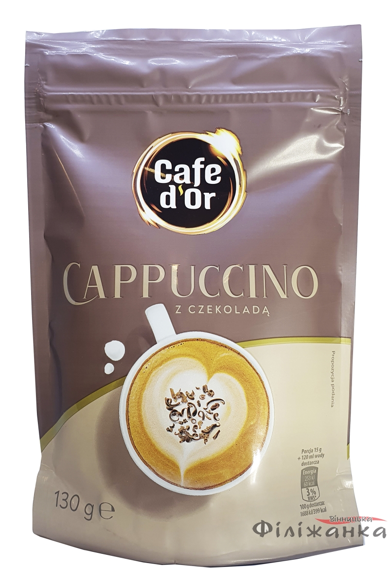 Капучіно Cafe D`ORO з шоколадом 130 г (56313)