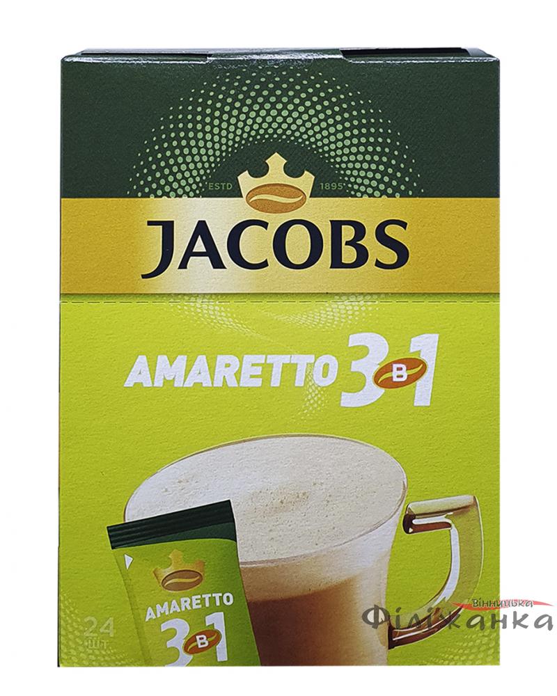 Кава Jacobs Amaretto 3в1 в стиках 24 х 12,5 г (52915)