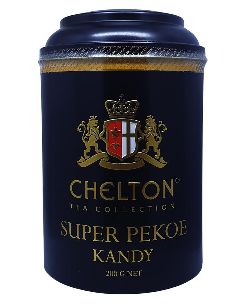 Чай чорний Super PEKOE Chelton Благородний дім 200 г в металевій банці (54489)