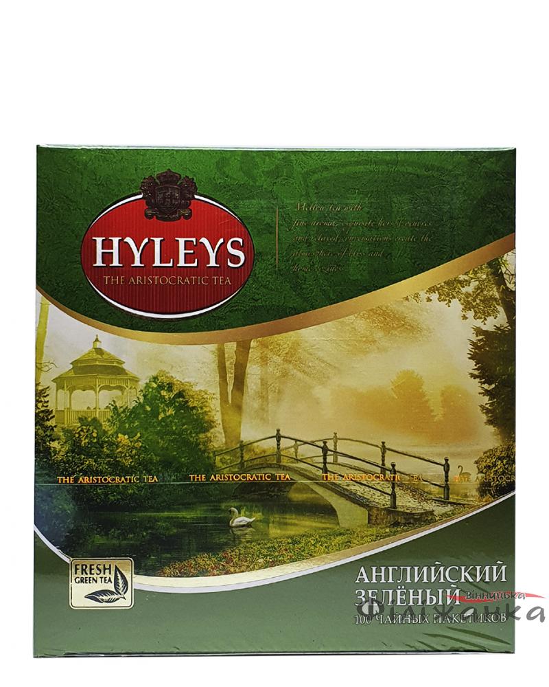 Чай зелений в пакетиках Hyleys Англійський зелений чай 100 шт х 2 г  (53867)