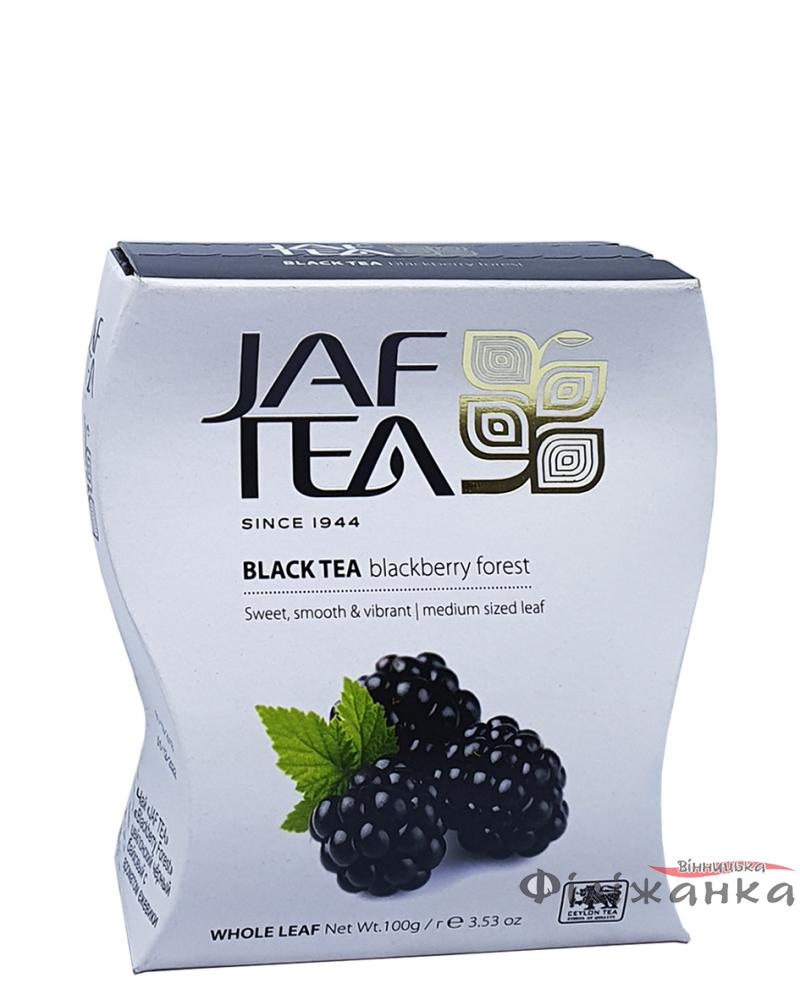 Чай Jaf Tea blackberry forest черный с ароматом ежевики 100 г (53067)