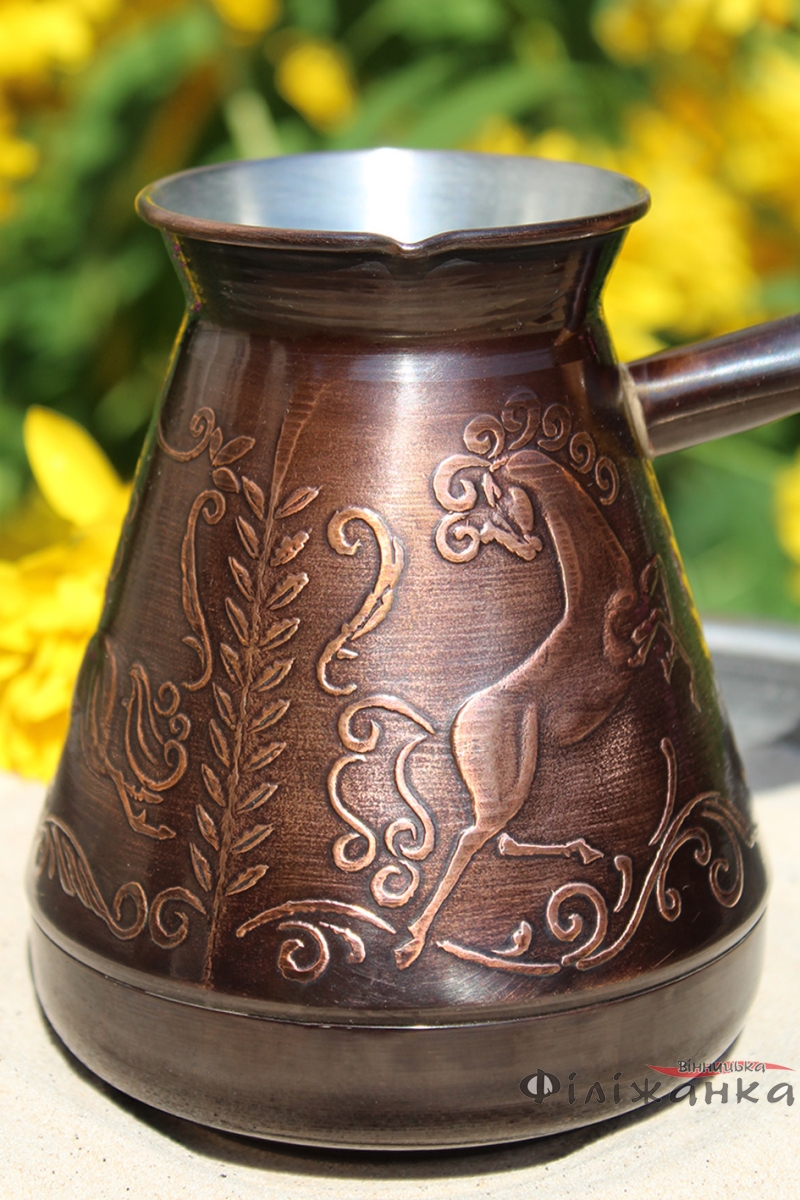 Турка мідна Great Coffee Кінь 500 мл  (1356)