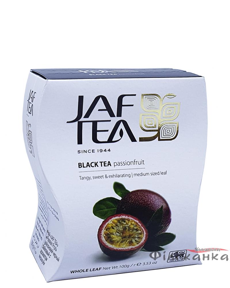 Чай Jaf Tea passion fruit черный с ароматом маракуйи 100 г (53069)