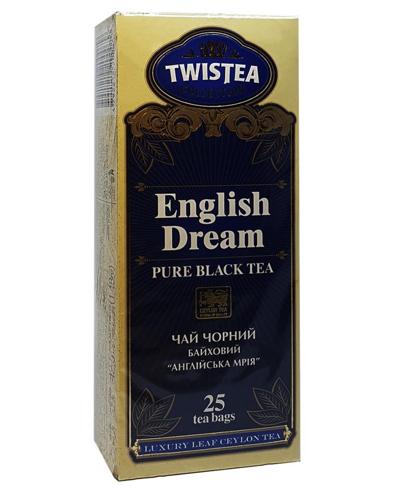 Чай черный пакетиках Twistea English Dream 25 шт х 1,7 г (52171)