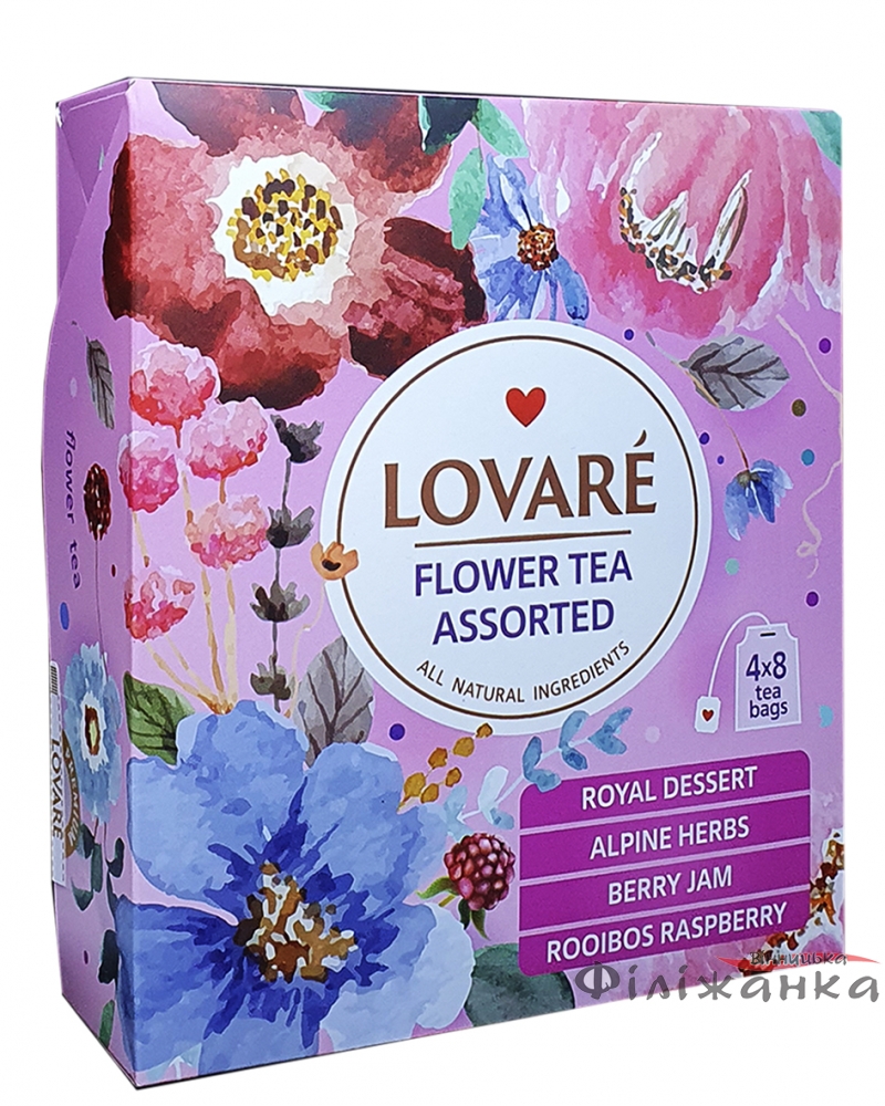 Чай Lovare Квіткове асорті 32 пак (56401)