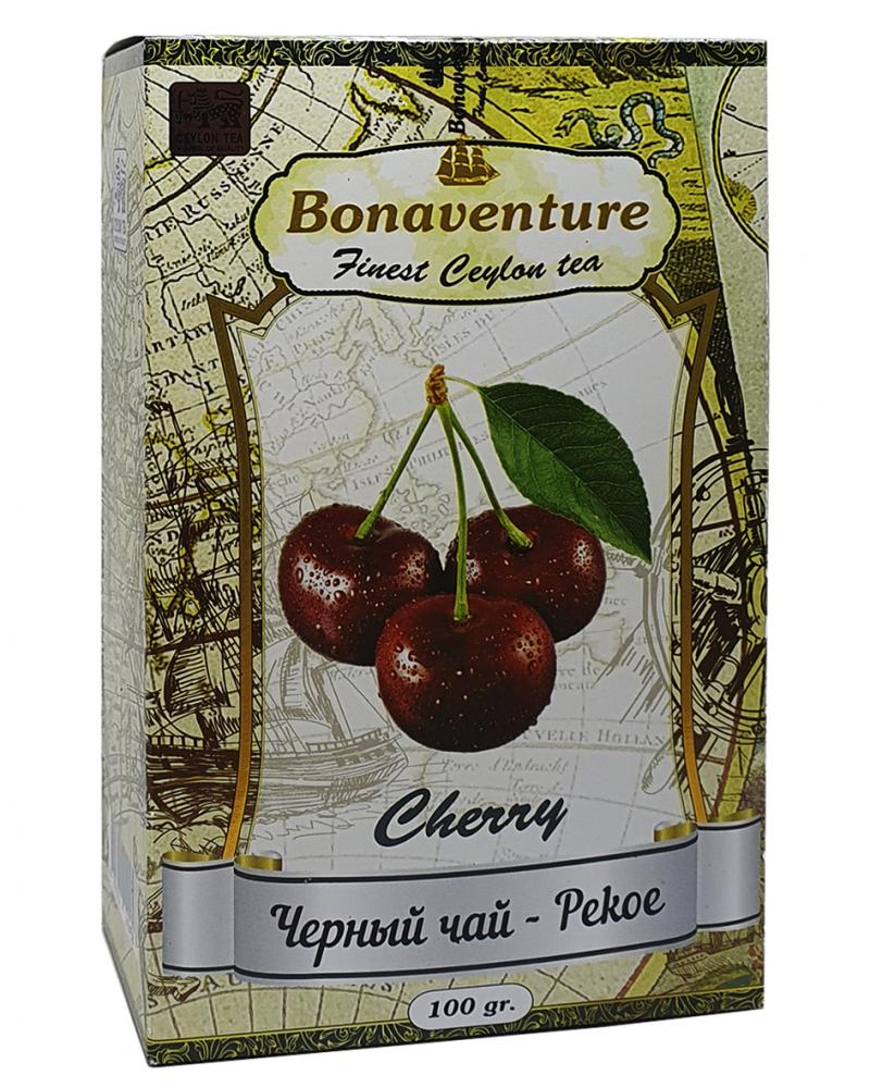 Чай Bonaventure Cherry  чорний з вишнею 100 г (1749)