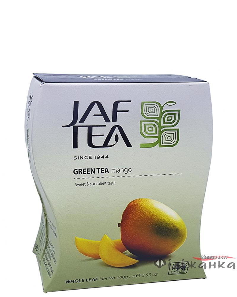Чай Jaf Tea Mango зелений з ароматом манго 100г (54097)
