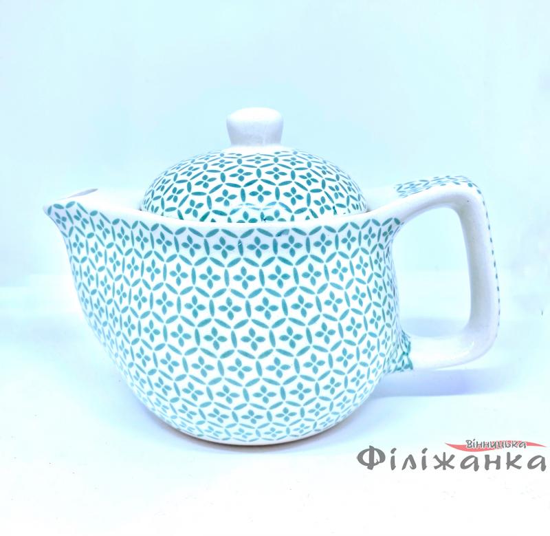 Чайник керамічний з ситом "Бухара" 500 мл (54174)
