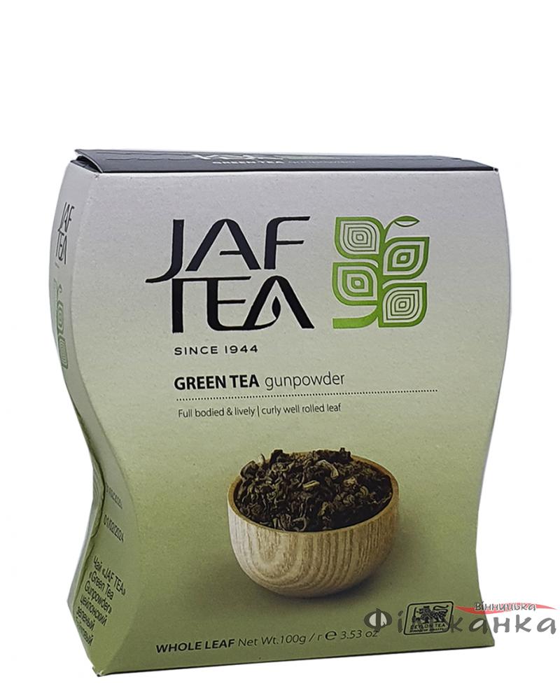 Чай Ганпаудер Jaf Tea gunpowder зелений байховий 100 г (1183)