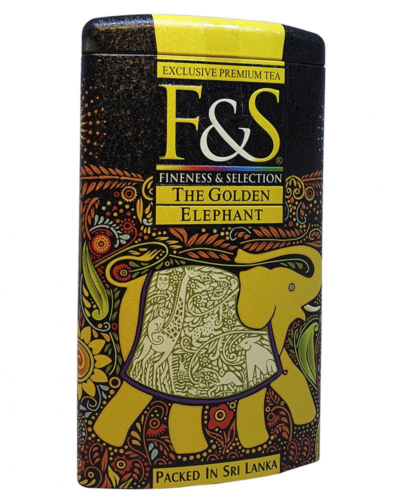 Чай черный цейлонский Pekoe F&S The Golden Elephant 150 г (54209)