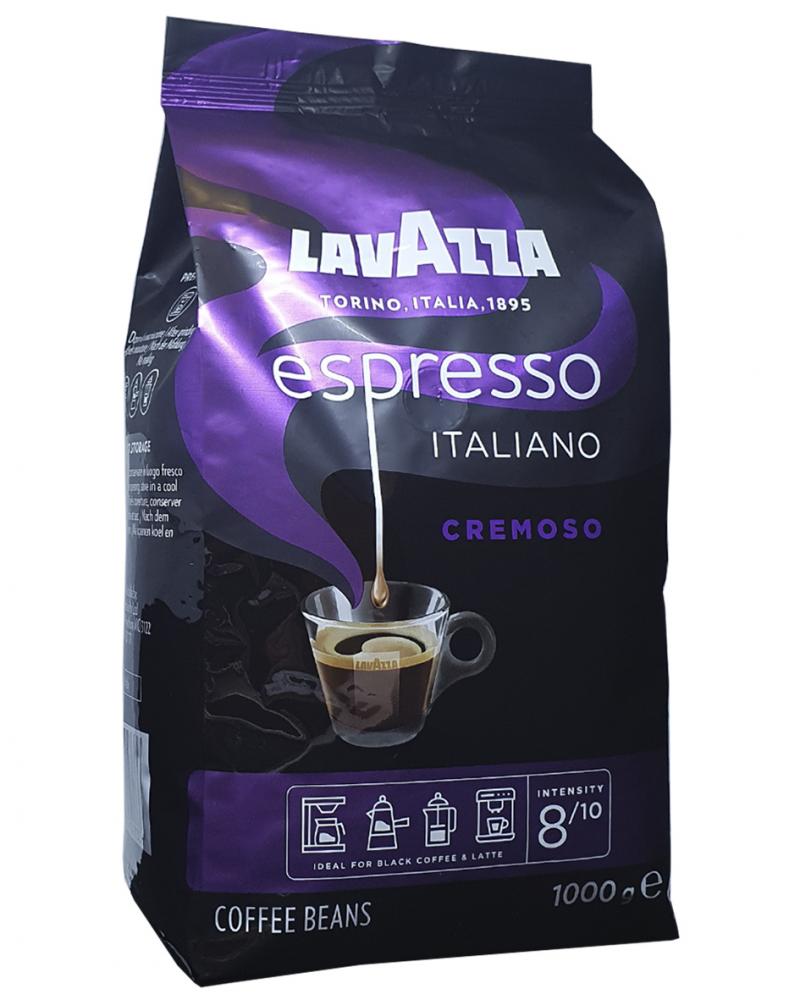 Кава в зернах Lavazza Espresso Italiano Cremoso 1 кг (48)