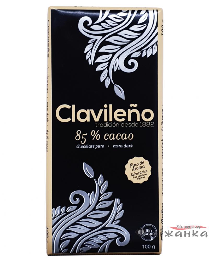 Шоколад Clavileno Еxtra dark Черный горький 85% 100 г (52217)