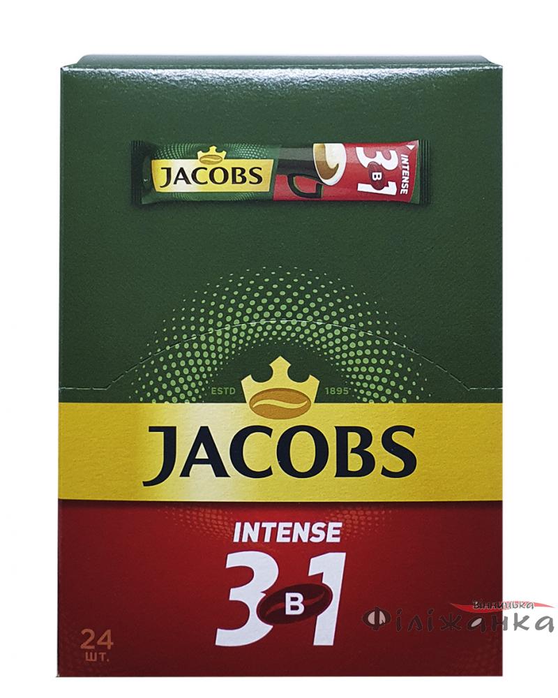 Кава Jacobs Intense 3в1 в стіках 24 х 12 г (457)