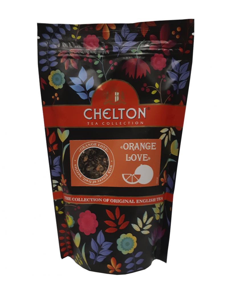 Чай зелений з ароматом апельсина і полуниці Chelton Orange Lover 90 г (52948)