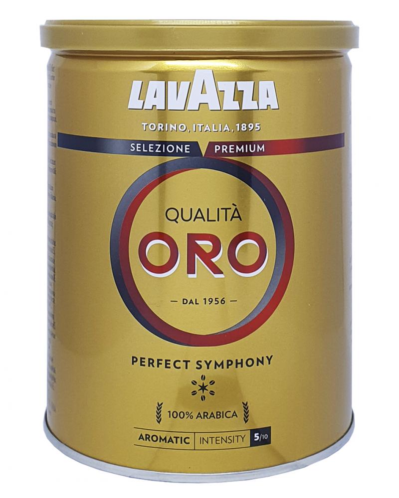 Кофе Lavazza Qualita Oro молотый 250 г в металлической банке (40)