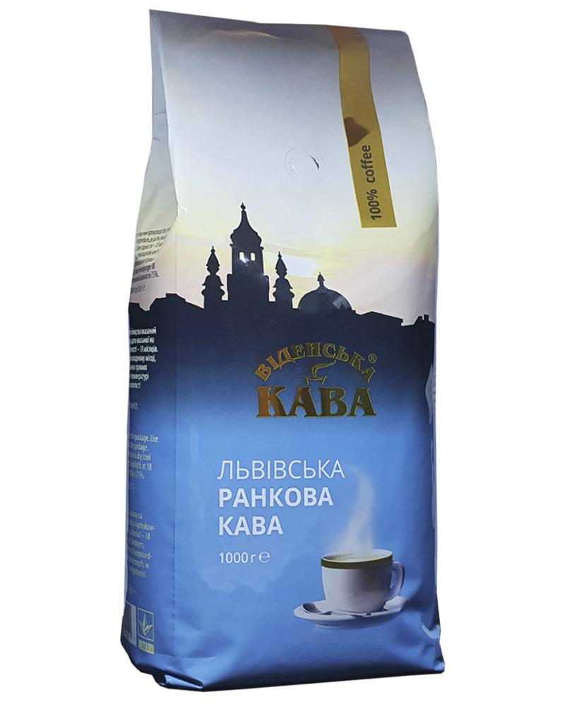 Кава Віденська кава Ранкова зерно 1 кг (52578)