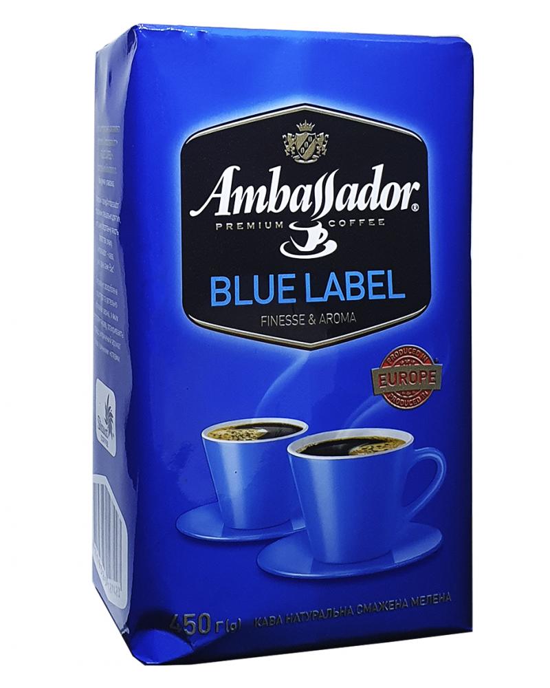 Кофе Ambassador Blue Label молотый 450 г (52530)