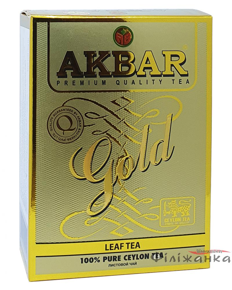 Чай Akbar Gold чорний 100 г (950)