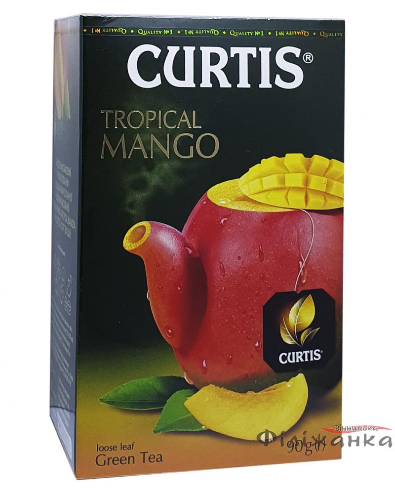 Чай Curtis Tropical Mango зелений з смаком манго 90 г (1171)