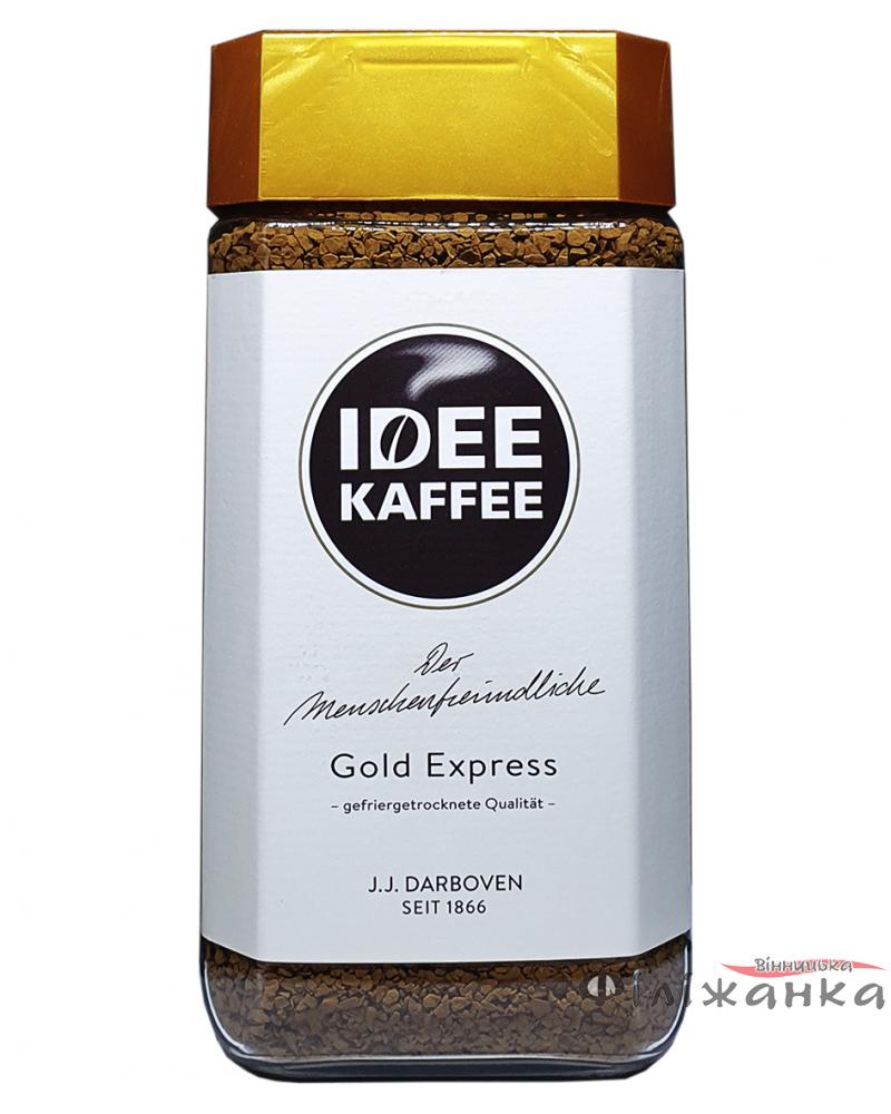 Кава  Idee Caffe Gold Express розчинна 200 г у скляній банці J.J.Darboven (51988)