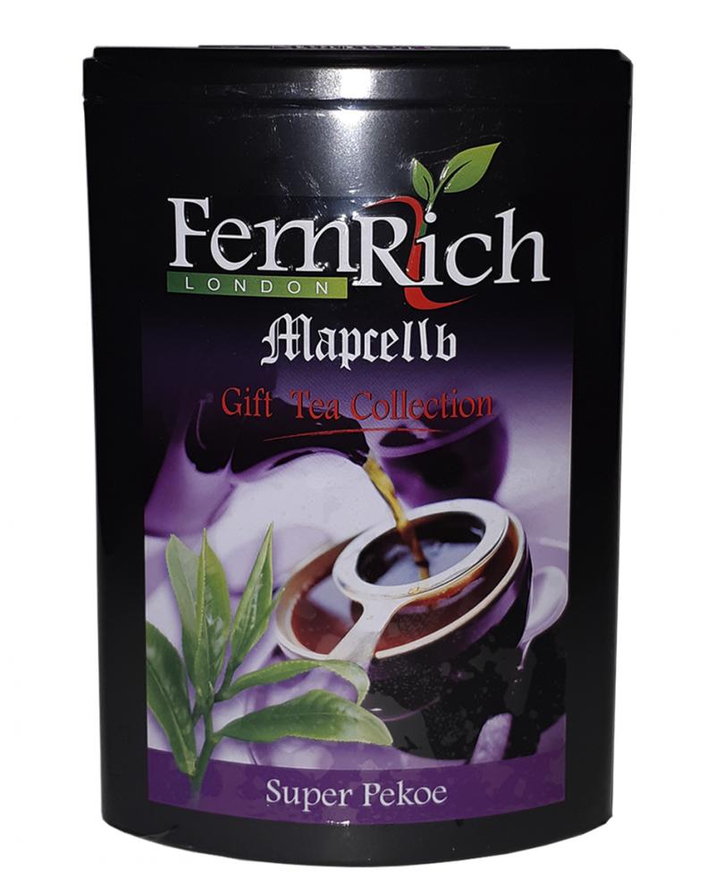 Чай FemRich Super Pekoe чорний 200 г (52462)