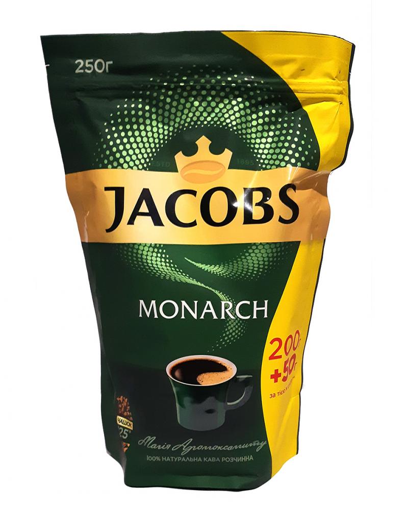 Кава Jacobs Monarch розчинна 250 г (52940)