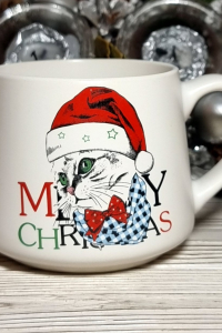 Чашка Новогодний зоопарк 350 мл (58650)