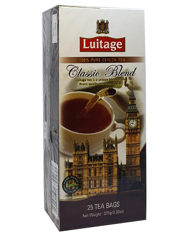 Чай Luitage Classic Blend Tea чорний в пакетиках 25 шт х 1.5 г (54318)