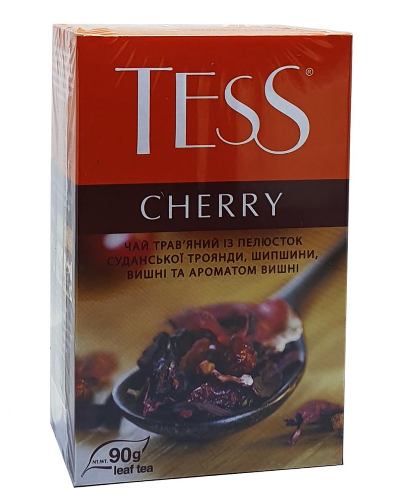 Чай Tess Cherry каркаде с шиповником и вишней 90 г (53690)