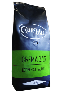 Кофе в зернах Caffe Poli Crema Bar 1 кг (52008)