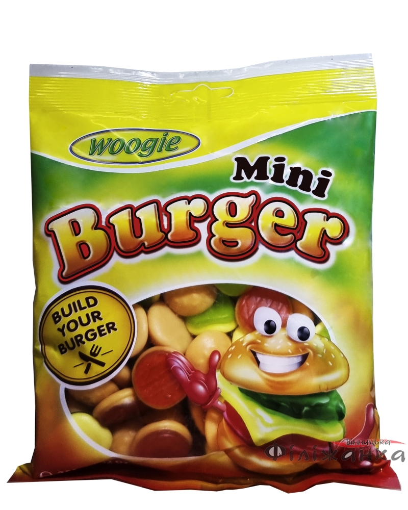 Желейні цукерки Woogie mini Burger 250 г (57026)