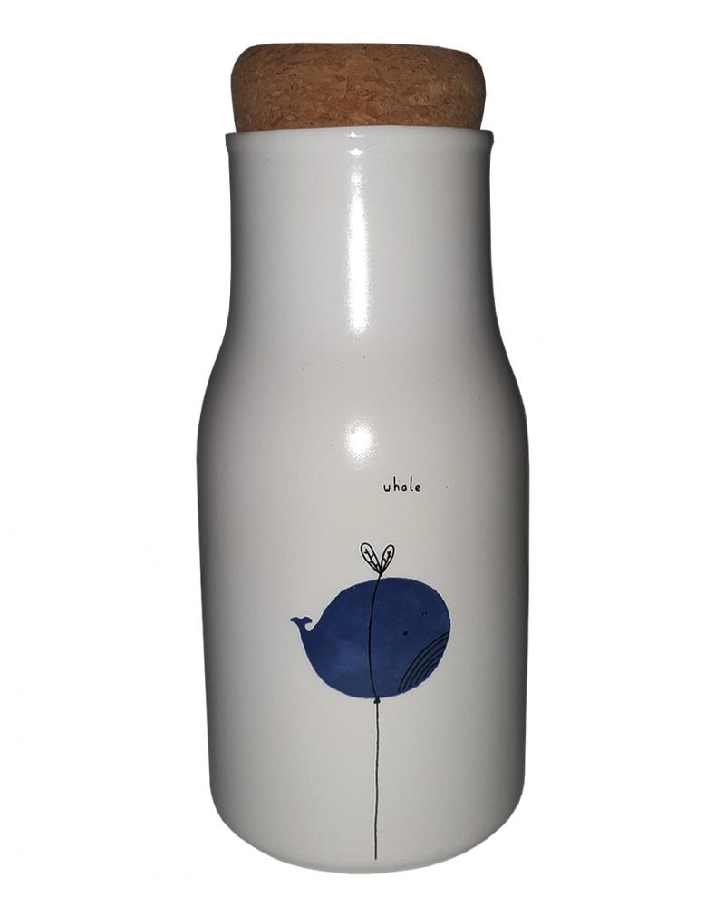 Бутылка керамическая с крышкой Great Coffee Африкаанс в ассортименте 400 мл  (52734)
