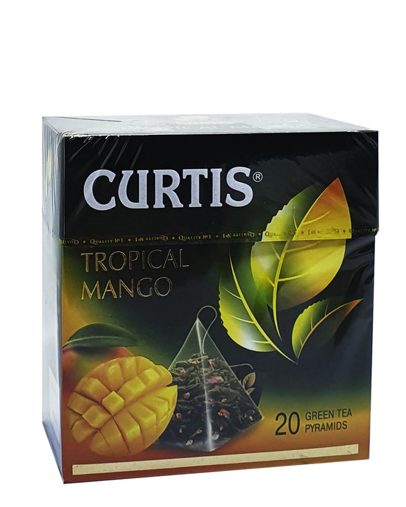 Чай Curtis Tropical Mango зеленый со вкусом манго 20 шт х 1,7 г (52391)