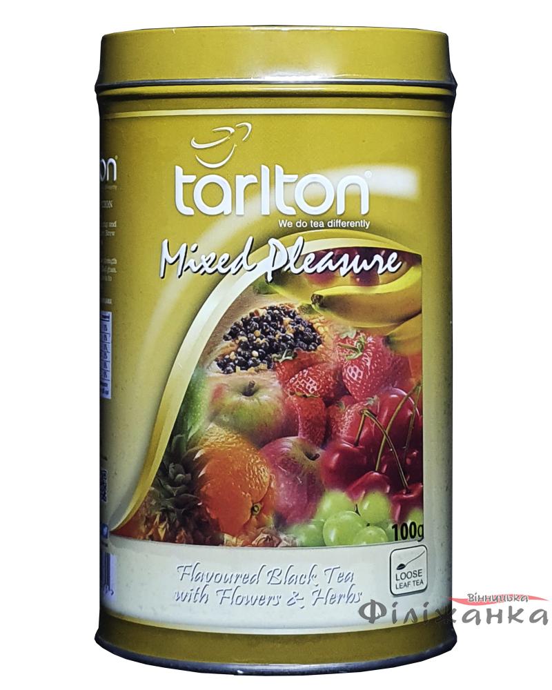Чай Tarlton черный Фруктовое наслаждение  Black Tea Mixed Pleasure ж/б 100 г  (54321)