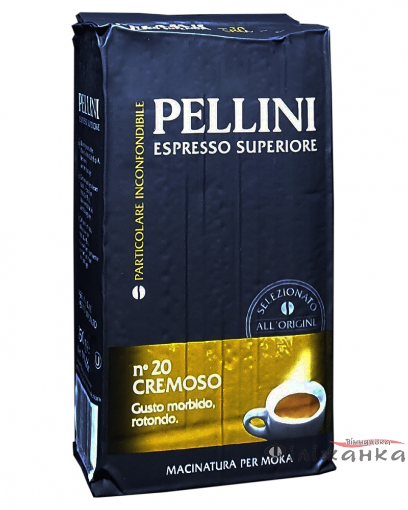Кава Pellini Espresso Superiore n.20 Cremoso мелена 250 г (51961)