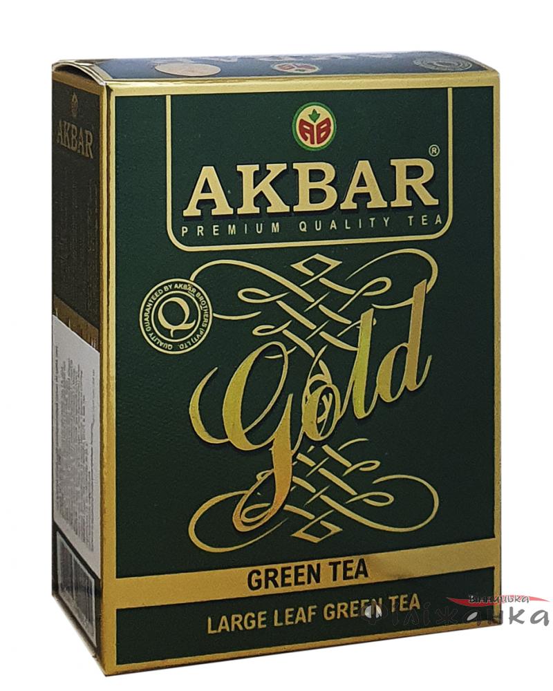 Чай Akbar Green Gold зеленый 100 г (55835)