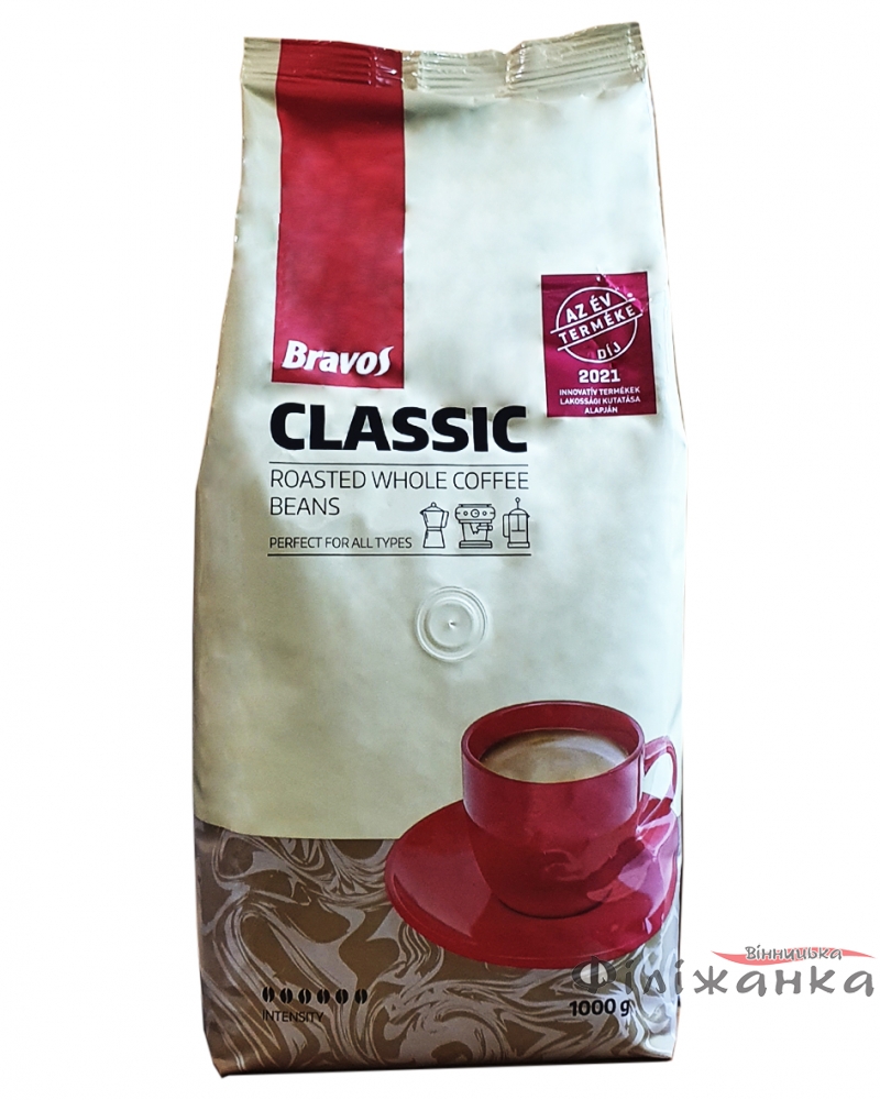 Кава Bravos Classic зернова 1 кг (172)