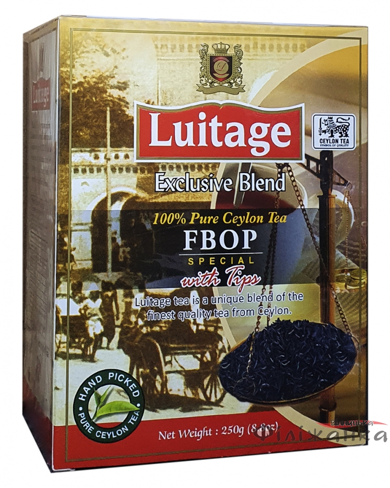 Чай Luitage FBOPF special чорний з тіпсами 250 г (54316)