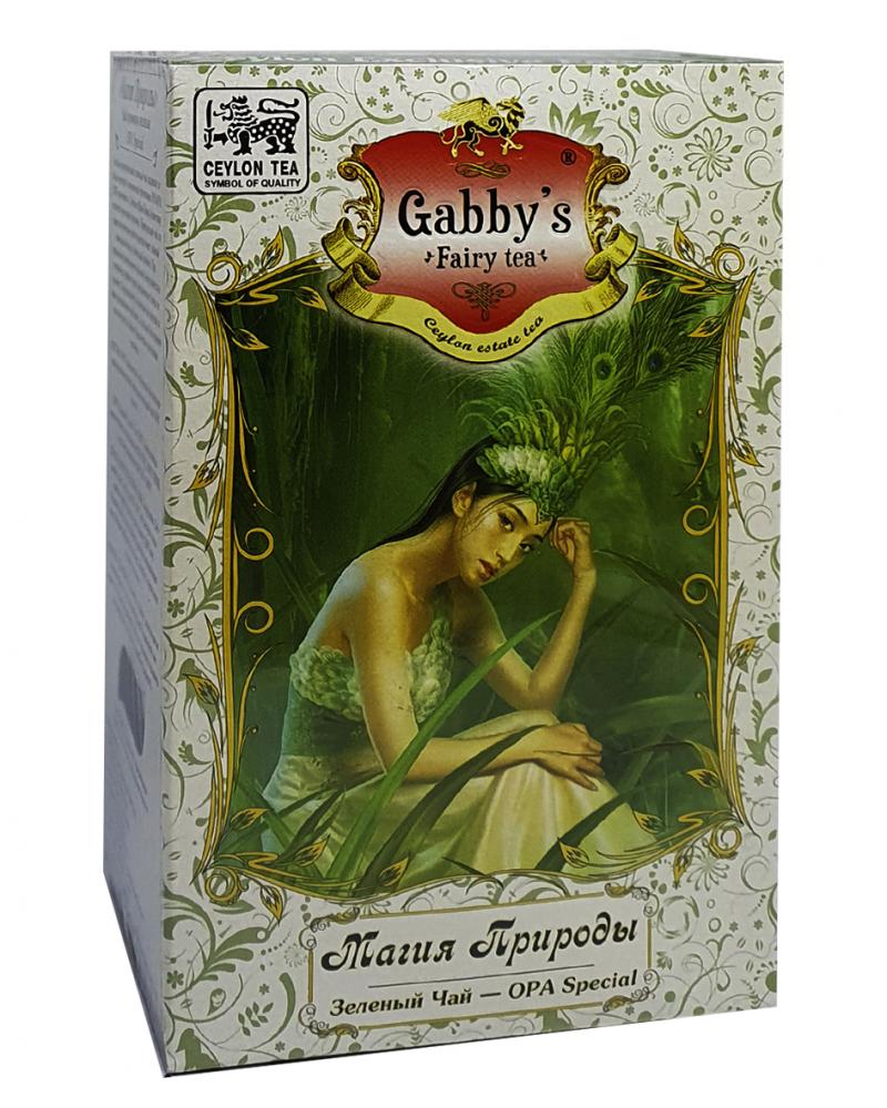 Чай Gabby's Магія Природи зелений ОРА special 100 г (833)
