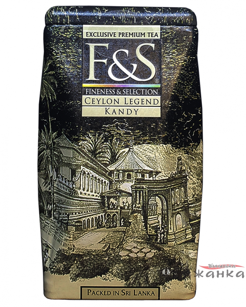 Чай F&S Ceylon Legend Kandy чорний Pekoe 200 г (53136)